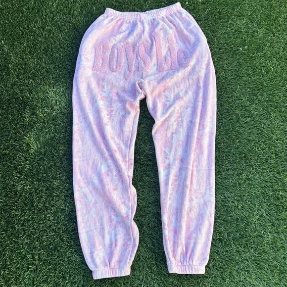 Boys Lie Pink Manhunt Kimmy Pant - S - Picture 7 of 7